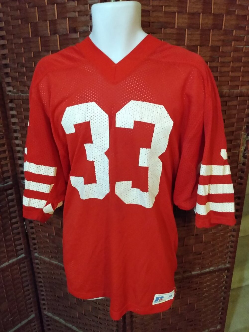 Vintage Russell Athletic San Francisco 49ers Jersey #33 Roger Craig 80s 90s